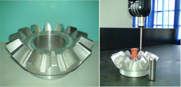 Gia công bánh răng trên máy cnc
