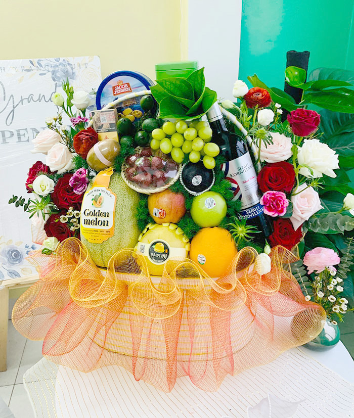 Cách bảo quản giỏ trái cây dạm ngõ khi phải di chuyển xa