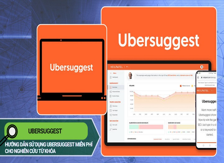 Cách dùng Ubersuggest để nghiên cứu từ khóa SEO miễn phí
