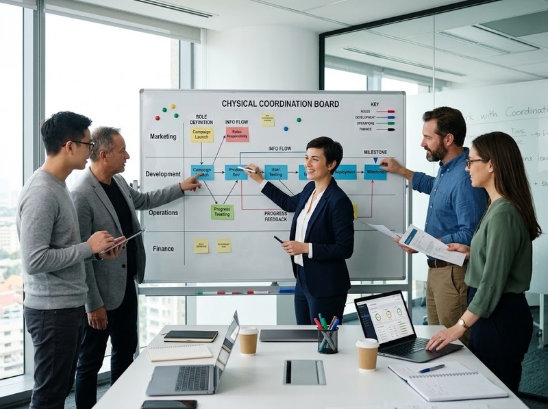 Cơ chế phối hợp giúp các bộ phận liên kết công việc như thế nào