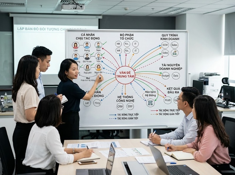 Đánh giá mức độ ảnh hưởng của vấn đề cần xem xét những đối tượng nào