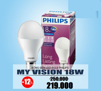 Đèn led Philips công nghệ chiếu sáng hoàn hảo