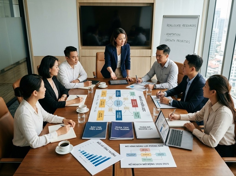 Điều chỉnh cơ cấu tổ chức thế nào để phù hợp với yêu cầu vận hành
