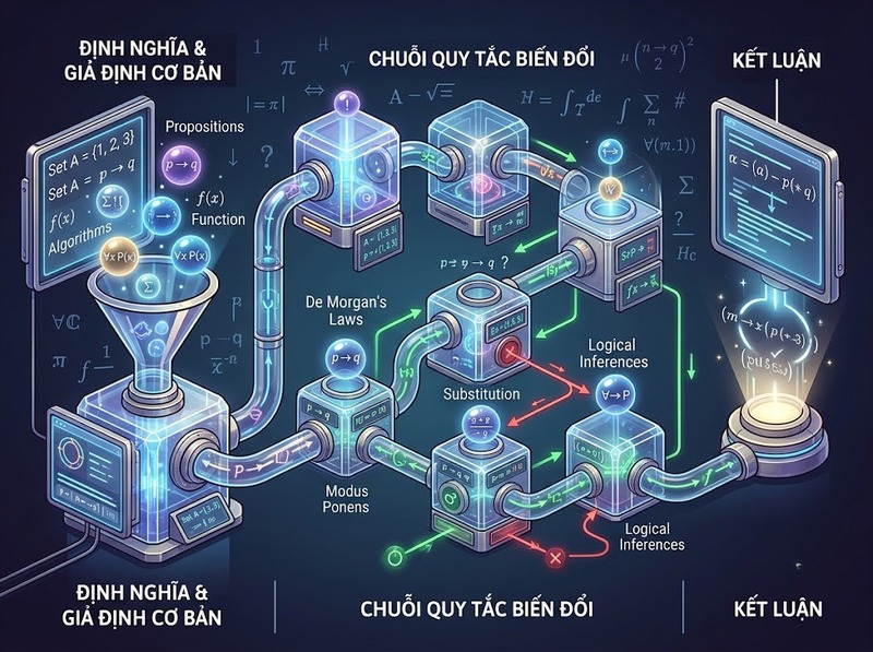 Khoa học hình thức nghiên cứu cấu trúc logic và hệ thống ký hiệu thế nào