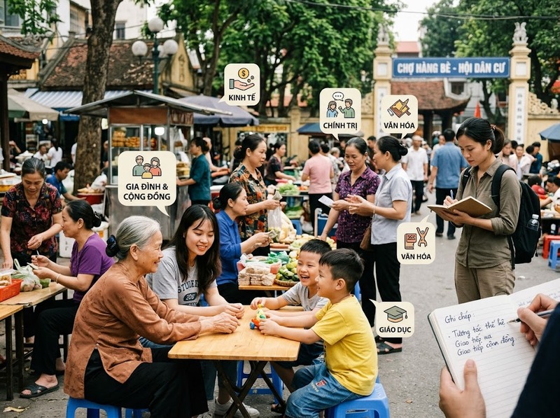 Khoa học xã hội nghiên cứu con người tổ chức và xã hội như thế nào