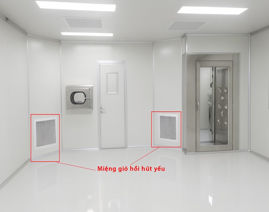 Cách xử lý miệng gió hồi bị hút yếu khiến không khí không luân chuyển đều