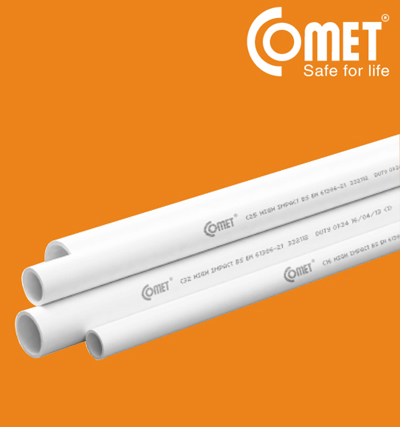 Ống luồn dây điện nhựa Comet