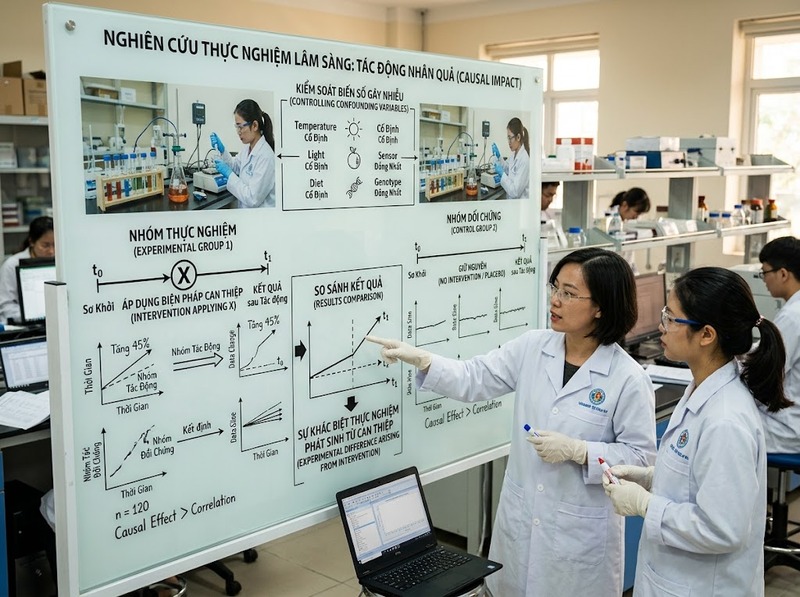 Quan hệ nhân quả trong khoa học được xác lập từ những bằng chứng nào