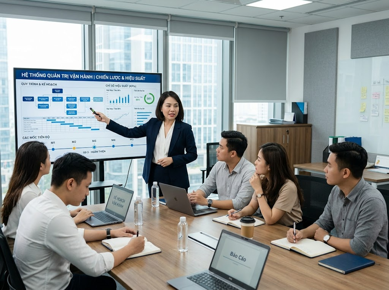 Quản trị và lãnh đạo khác nhau thế nào trong điều hành tổ chức