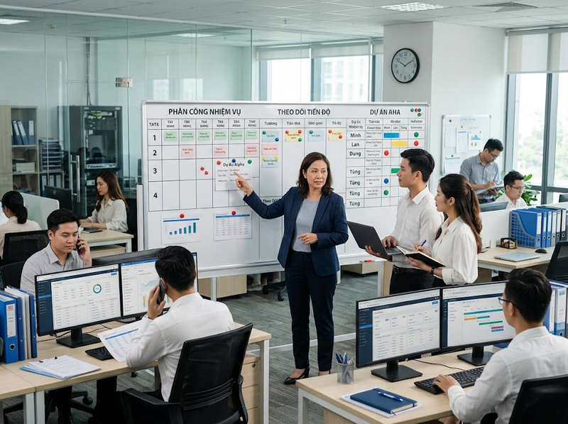 Quản trị và quản lý khác nhau thế nào về phạm vi và vai trò