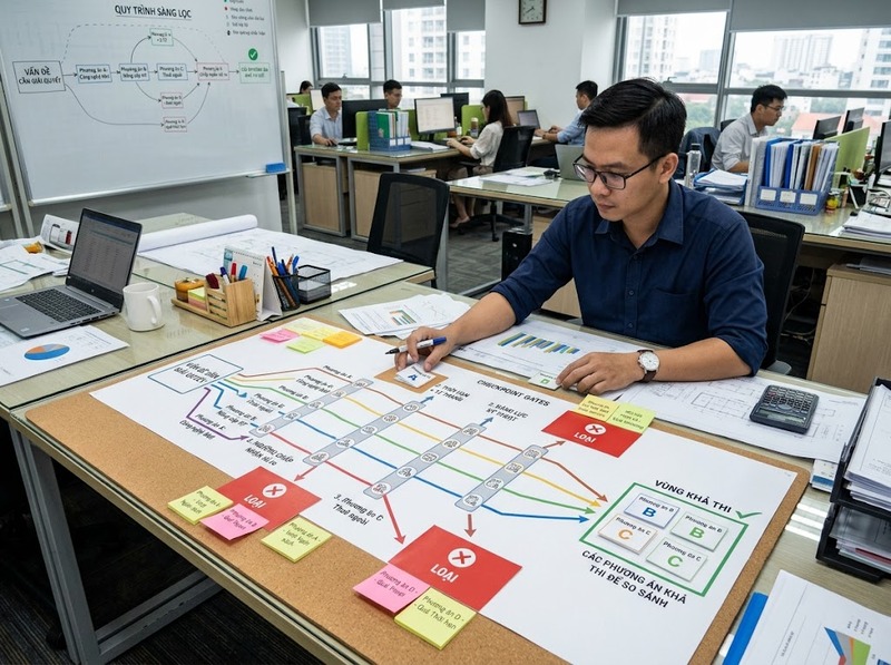 Ràng buộc của vấn đề gồm những giới hạn nào ảnh hưởng hướng giải quyết