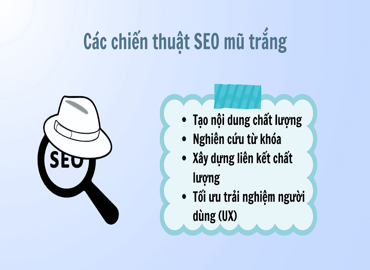 SEO mũ trắng là gì? Chiến lược tối ưu bền vững cho website