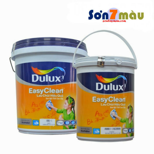 Thoải mái với sơn dulux lau chùi vượt bậc