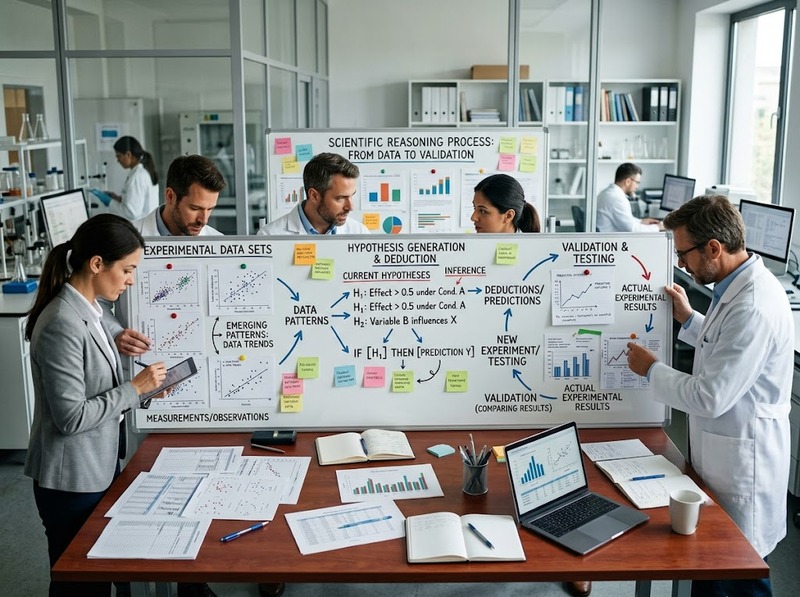 Suy luận khoa học kết nối dữ liệu bằng chứng và kết luận như thế nào