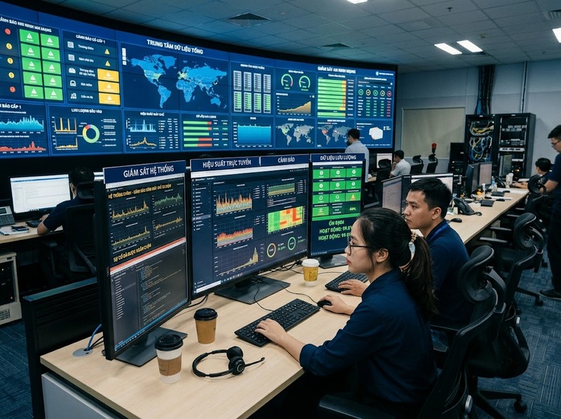 Thành phần hỗ trợ công nghệ giúp hệ thống vận hành ổn định như thế nào