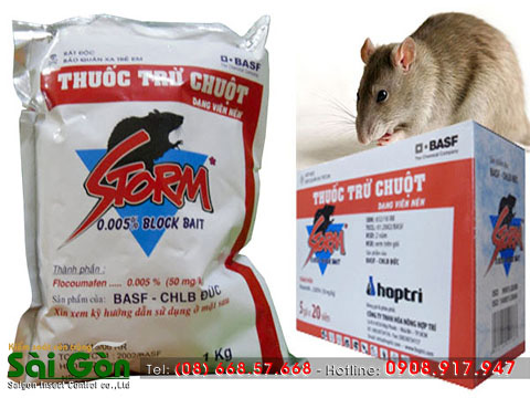 Thuốc diệt chuột chất lượng nhất hiện nay