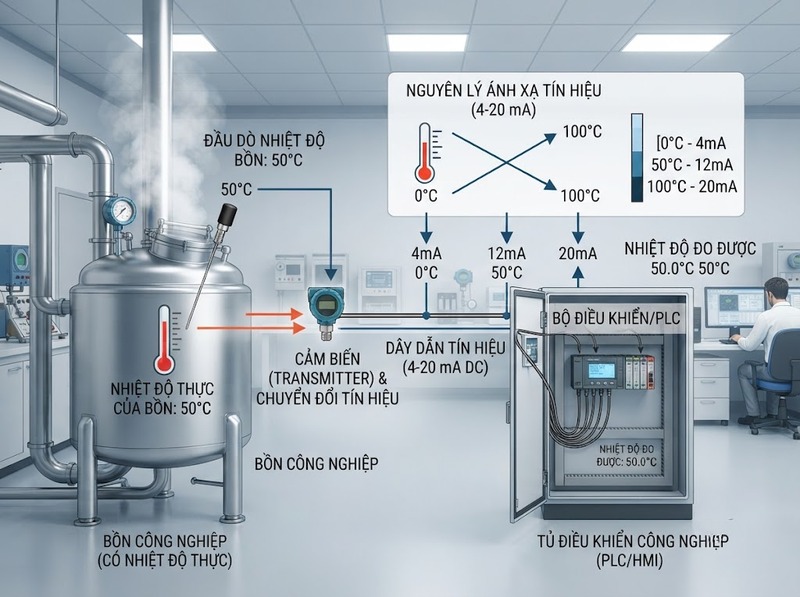 Tín hiệu công nghệ là gì và được hệ thống truyền xử lý thế nào