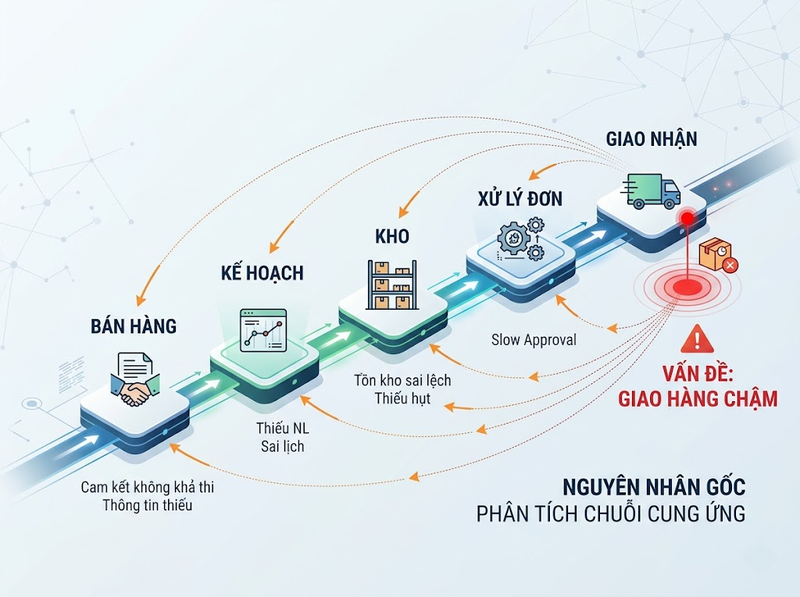 Tính hệ thống trong quản trị giúp tổ chức vận hành đồng bộ thế nào