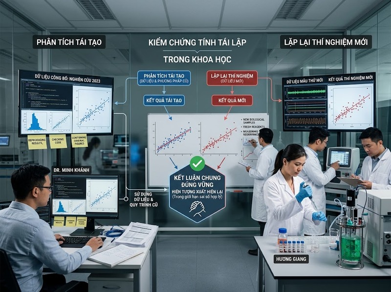 Tính tái lập trong khoa học giúp đánh giá độ tin cậy của kết quả thế nào