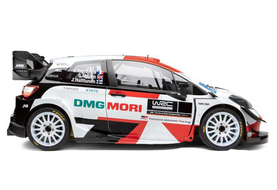 Toyota “bật mí” diện mạo mẫu xe đua Yaris GR Rally mới nhất