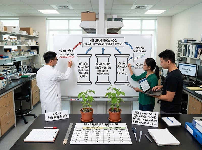 Tri thức khoa học là gì và được hình thành từ bằng chứng thế nào