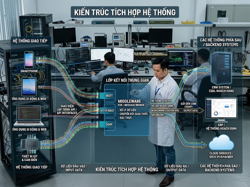 Tương thích công nghệ cho biết các thành phần có thể hoạt động cùng nhau thế nào