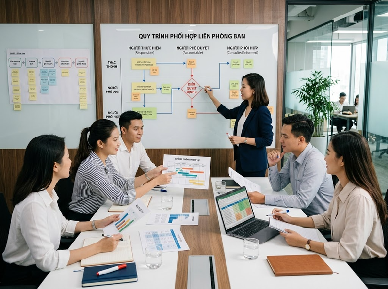 Vai trò và trách nhiệm trong tổ chức nên được phân định thế nào