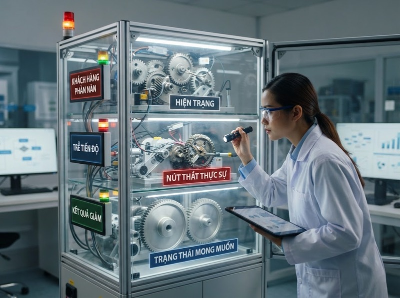 Xác định vấn đề giúp tránh giải sai bài toán trước khi tìm giải pháp thế nào