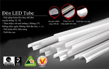 Bóng đèn led tuýp thay thế đèn huỳnh quang - Cà phê học thuật