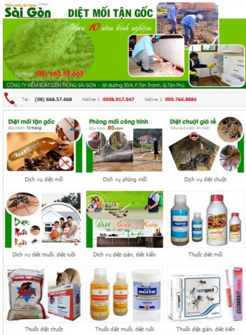 Thuốc diệt côn trùng diệt mối - Cà phê học thuật