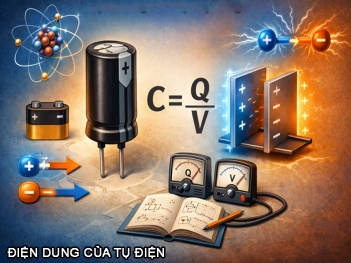 Điện dung của tụ điện phụ thuộc vào gì? không phụ thuộc vào gì