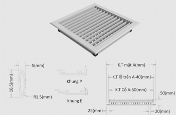 Cách chọn kích thước miệng gió hồi theo diện tích và lưu lượng khí - Cà phê học thuật