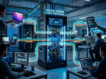 Kiến trúc client-server và cơ chế yêu cầu phản hồi