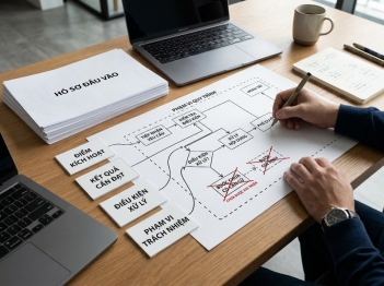Cách thiết kế quy trình làm việc từ yêu cầu đầu vào