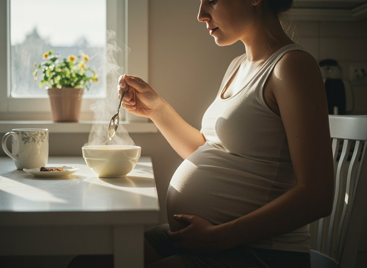 mẹ bầu nên ăn cháo gì buổi sáng