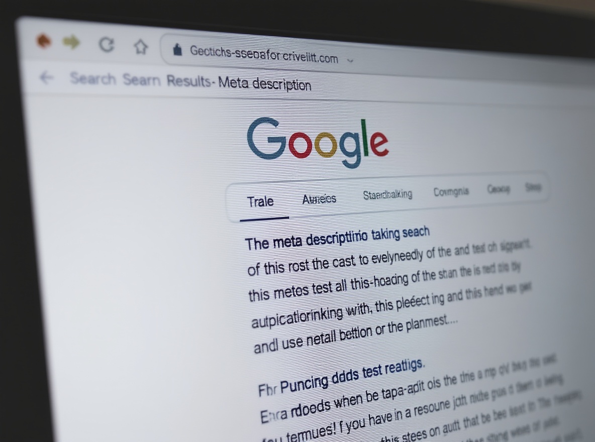 meta description hiển thị trên SERP