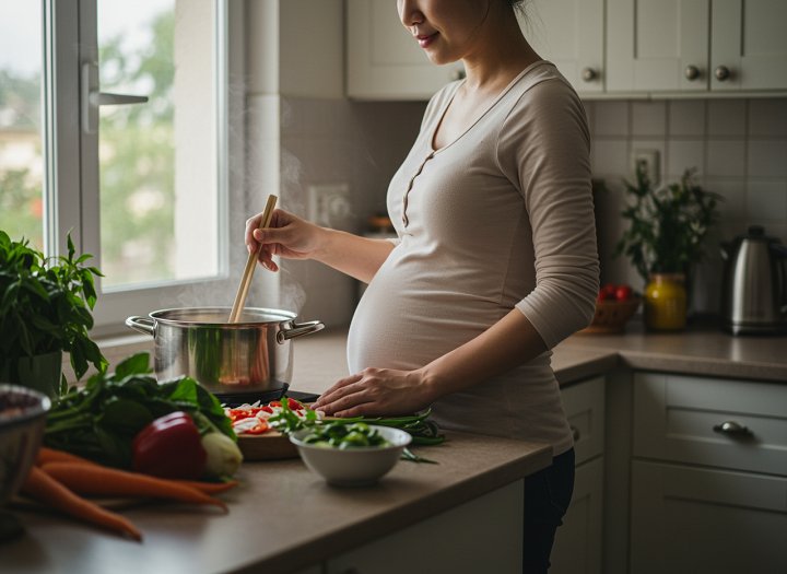 cháo dinh dưỡng cho bà bầu